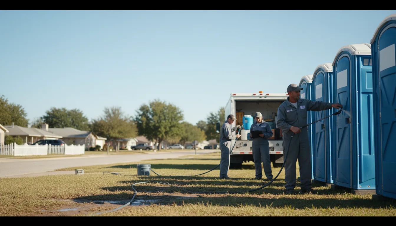 Long-Term Portable Toilet Rental in Hines, IL near me